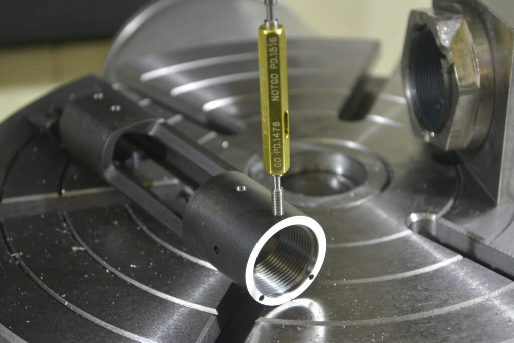 GUNSMITHING SERVICES: 8-40 base hole receiver threading