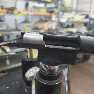 GUNSMITHING SERVICES: Clip slotting M700 for M40 style optic base