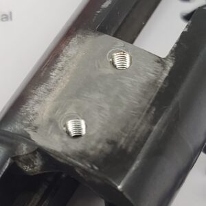 Receiver Scope Base Screw Hole Restoration and Correction